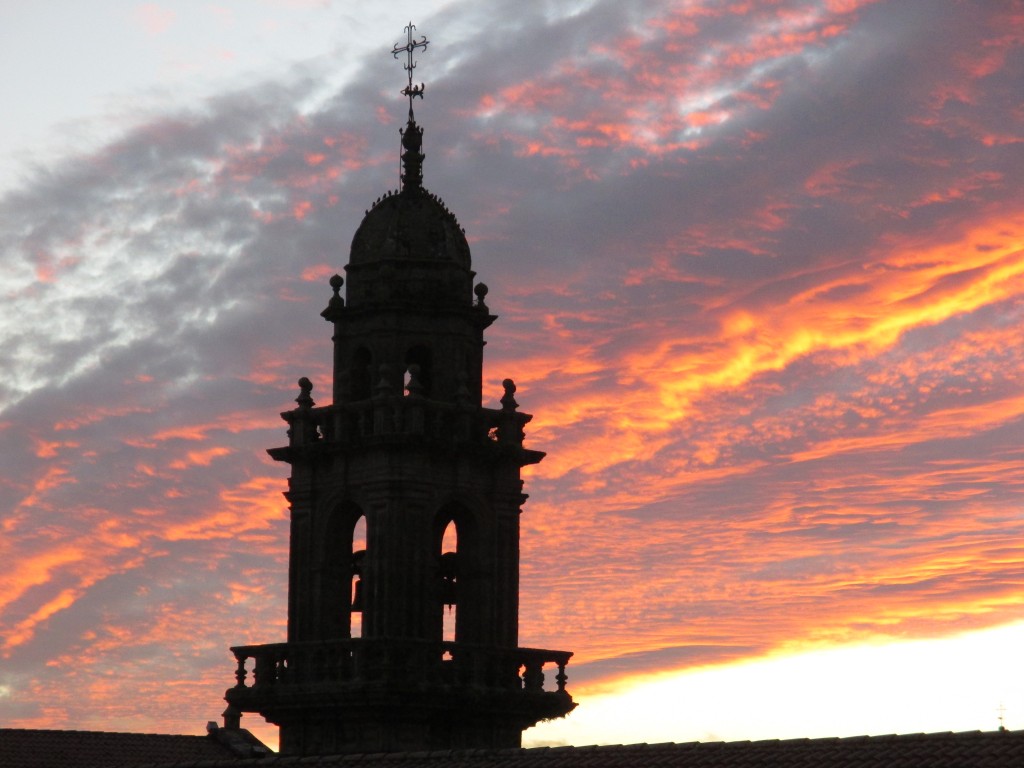 A gorgeous evening in Santiago