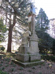 Statue of a Galician woman